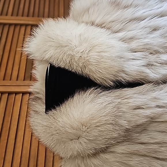 Vintage SAGA FOX genuine fur jacket excellent rarely worn soft warm elegant - Picture 4 of 14
